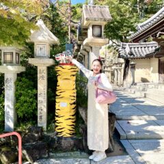 満月ヒーリングは信貴山・朝護孫子寺よりお届けしました♪